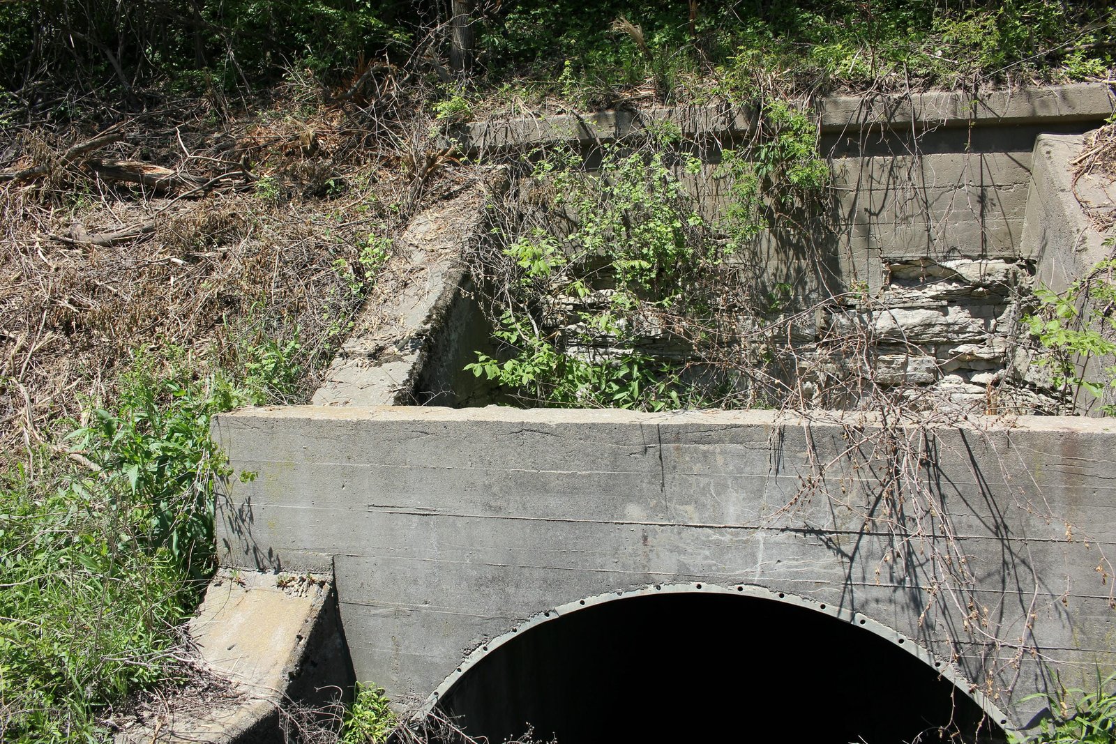 West abutment